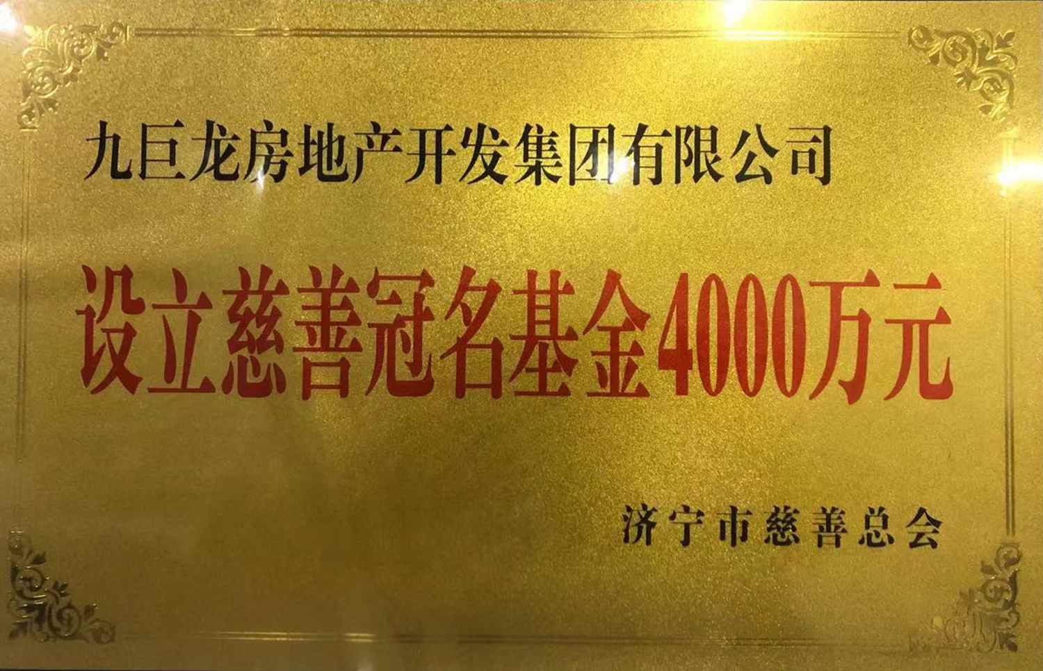 慈悲冠名4000万